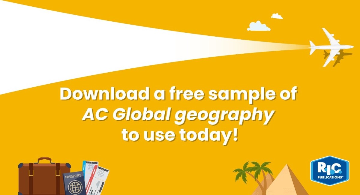 Free AC Global geography resource pack 
