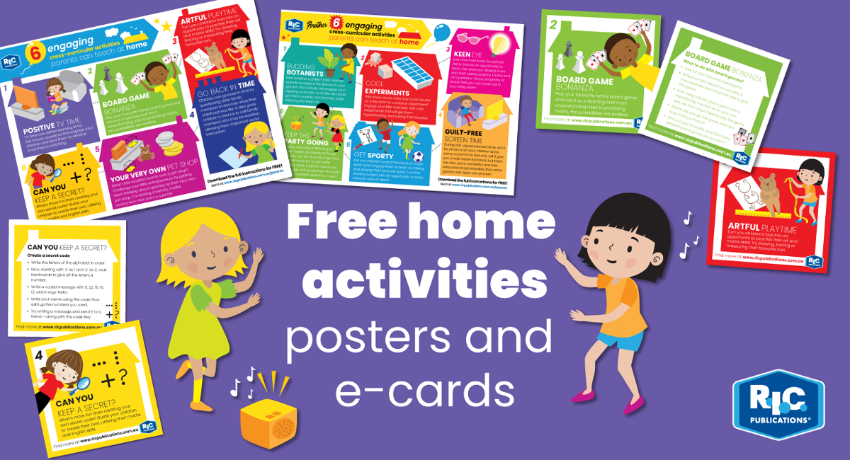 Free learning at home cross-curricular activities