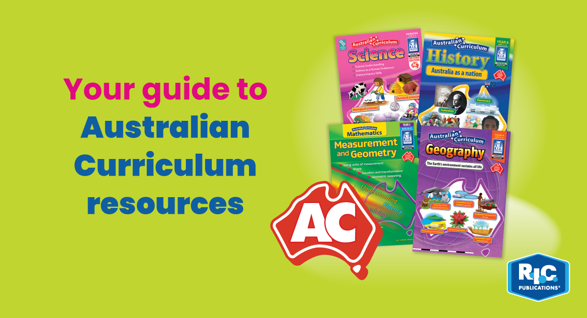 Your guide to our Australian Curriculum resources