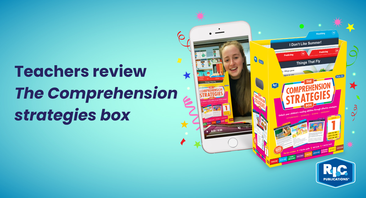 Teachers review 'The Comprehension strategies box'