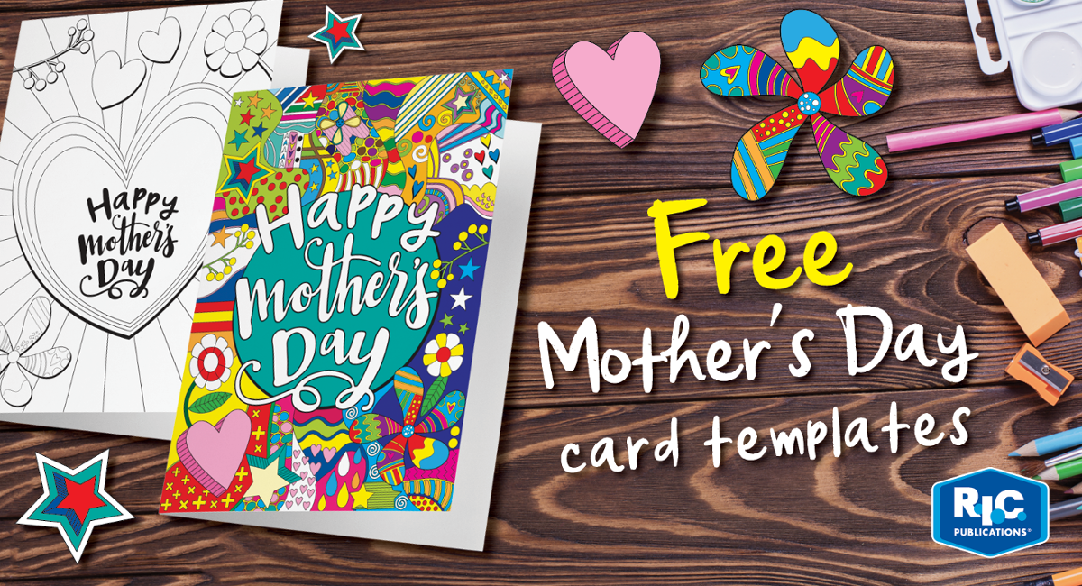 Mother's Day card templates