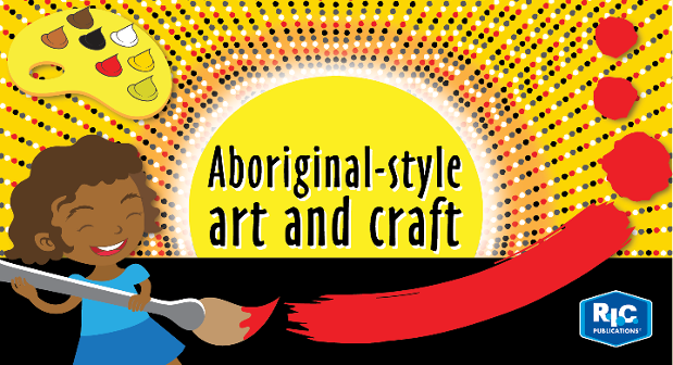 Aboriginal-style art and craft