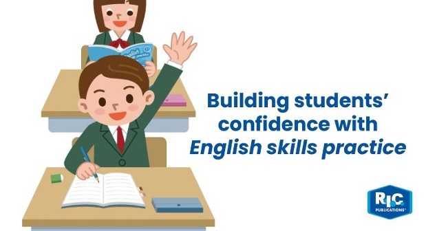 Building students' confidence with English skills practice