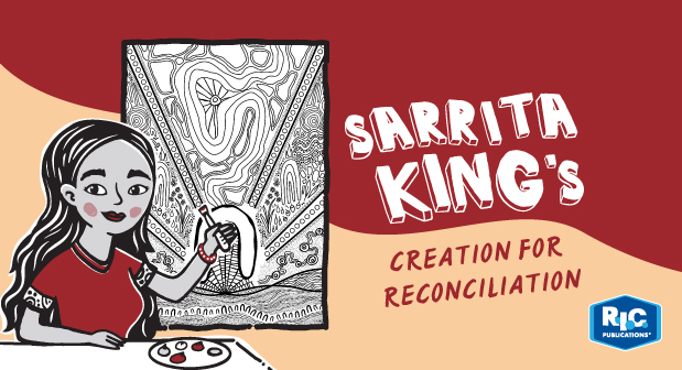 Sarrita King’s creation for reconciliation