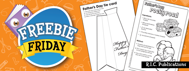 Freebie Friday - Father's Day activities