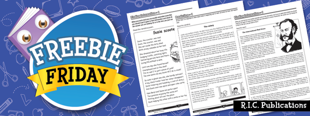 Freebie Friday - Teaching comprehension strategies