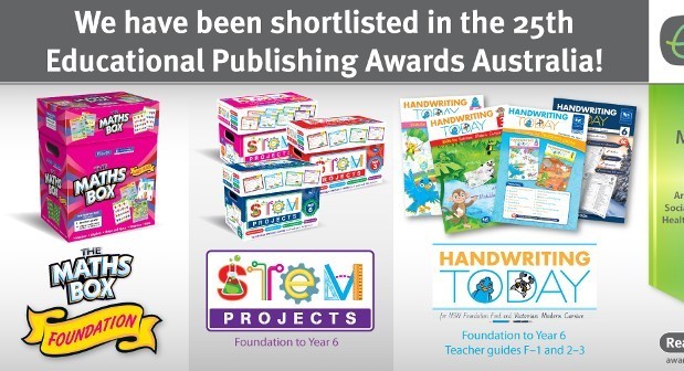 R.I.C. Publications nominated for three Australian Educational Publishing Awards