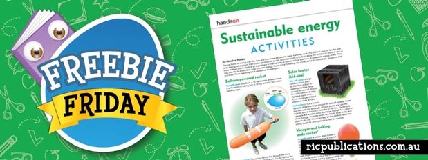 Freebie Friday - Sustainable energy activities