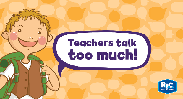 Teachers talk too much