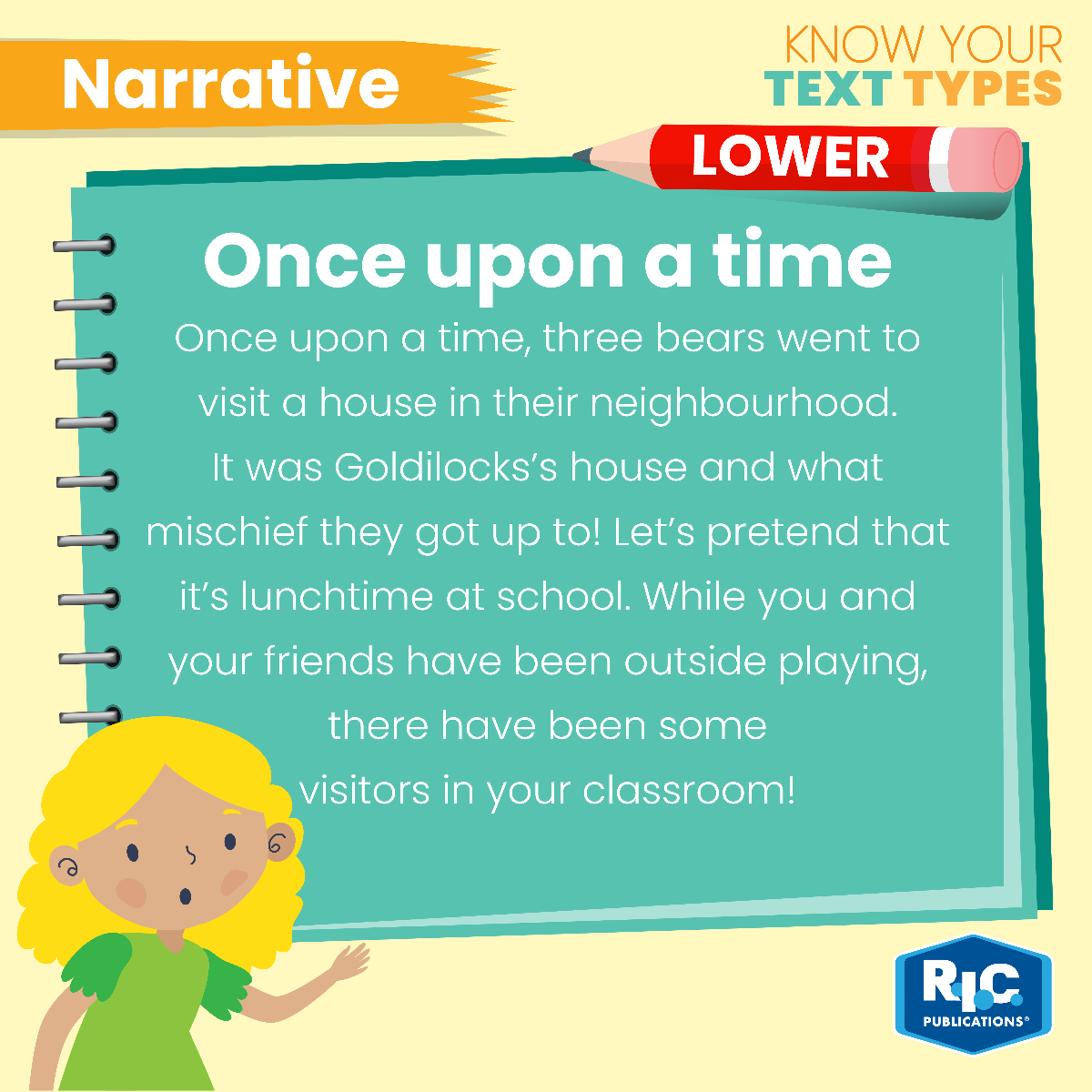 Writing Prompts: Know your Text Types | English Resources | RIC Publications