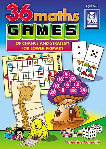 Picture of 36 maths games of chance and strategy – Ages 5–8
