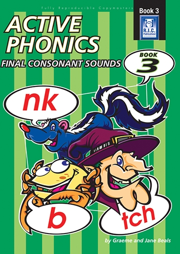 圖片 Active phonics – Final consonant sounds Book 3 – Ages 5–7