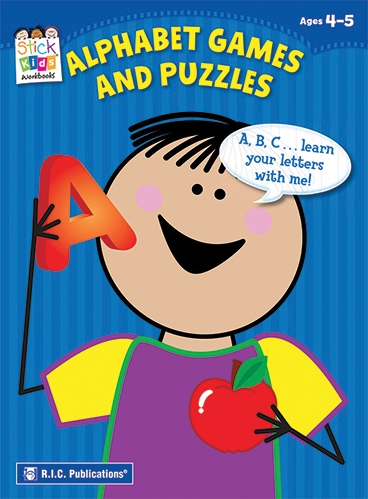 Picture of Alphabet games and puzzles – Ages 4–5