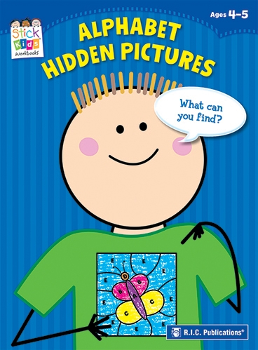 圖片 Alphabet hidden pictures – Ages 4–5