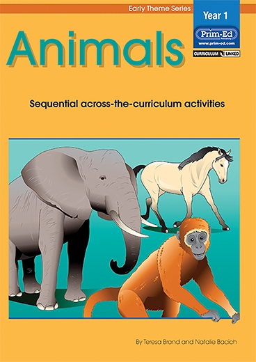 圖片 Animals – Sequential across–the–curriculum activities – Ages 5–7