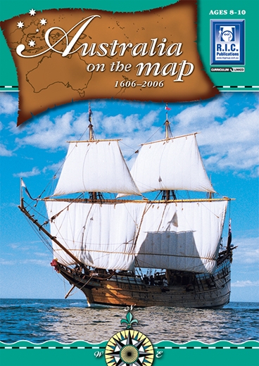 圖片 Australia on the map 1606–2006 – Ages 8–10