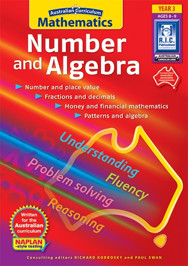 Picture of Australian Curriculum Mathematics – Number and Algebra – Year 3