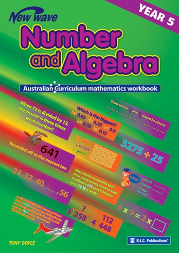 圖片 Australian Curriculum Mathematics – Number and Algebra– Year 5