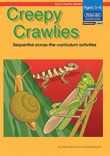 Picture of Creepy Crawlies – Sequential across–the–curriculum activities – Ages 5–7