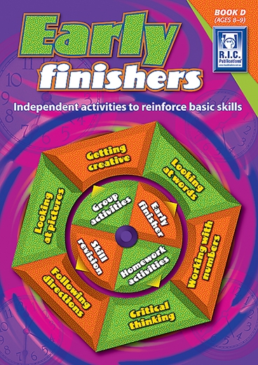 Picture of Early Finishers – Independent activities to reinforce basic skills Book D – Ages 8–9