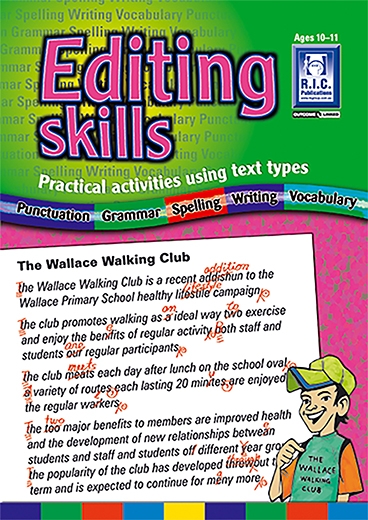 Picture of Editing Skills – Practical activities using text types – Ages 10–11