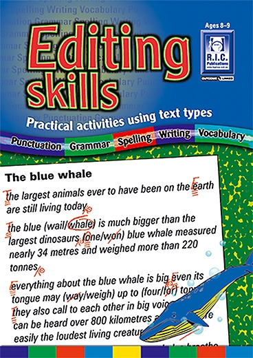 Picture of Editing Skills – Practical activities using text types – Ages 8–9