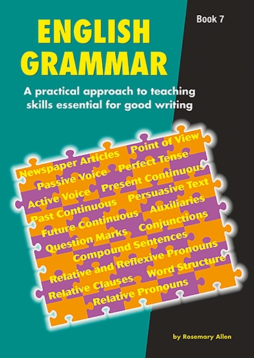 Picture of English Grammar – Investigating and understanding the features of language through nursery rhymes Book 7 – Ages 11–12