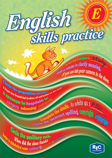 Picture of English skills practice Workbook E – Year 5