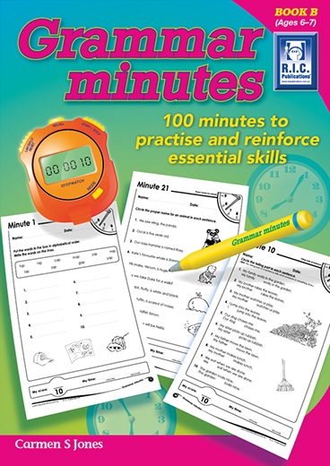 Picture of Grammar Minutes – 100 minutes to practice and reinforce essential skills Book B – Ages 6–7