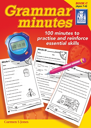 Picture of Grammar Minutes – 100 minutes to practice and reinforce essential skills Book C – Ages 7–8
