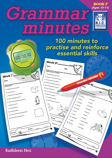 Picture of Grammar Minutes – 100 minutes to practice and reinforce essential skills Book F – Ages 10–11
