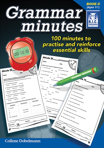 Picture of Grammar Minutes – 100 minutes to practice and reinforce essential skills Book G – Ages 10–12