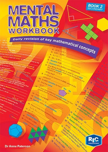 圖片 Mental Maths Workbook – Daily revision of key mathematical concepts Book 2 – Ages 14–15
