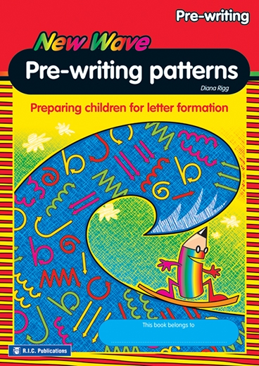 圖片 New Wave Pre–writing Patterns Workbook – Ages 4–5