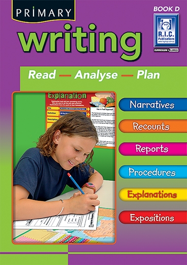 Picture of Primary Writing – Read, Analyse, Plan Book D – Ages 8–9