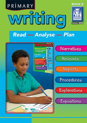 Picture of Primary Writing – Read, Analyse, Plan Book E – Ages 9–10