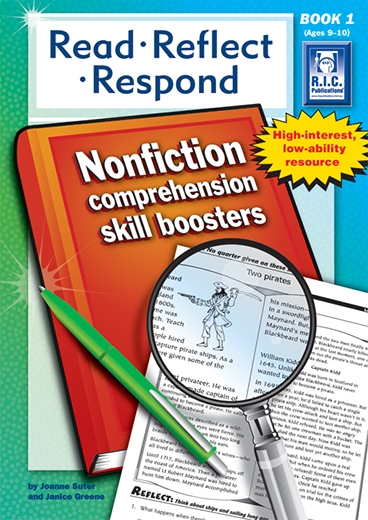 Picture of Read, respond, reflect – Nonfictoin comprehension skill boosters – Ages 9–11