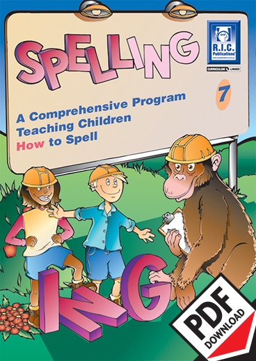 Picture of Spelling – A comprehensive program teaching children how to spell Book 7 – Ages 11+