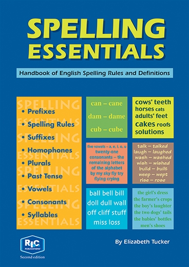 Picture of Spelling Essentials – Handbook of English spelling rules and definitions – Ages 9–12