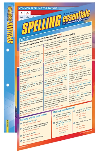 Picture of Spelling Essentials for the Australian Curriculum – Ages 9–14