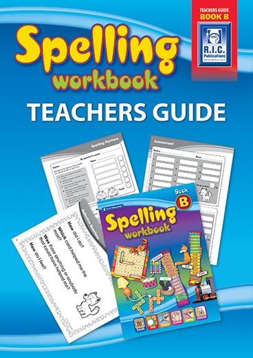 Picture of Spelling workbook interactive Teachers guide Book B – Ages 6–7
