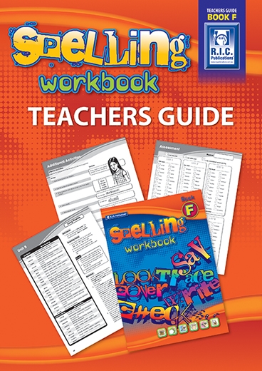Picture of Spelling workbook interactive Teachers guide Book F – Ages 10–11