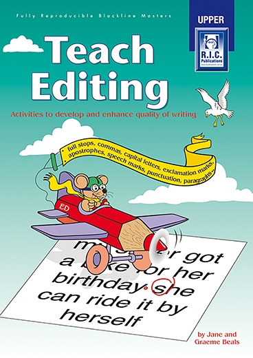 Picture of Teach Editing – Activities to develop and enhance quality of writing – Ages 11+
