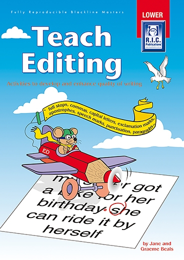 Picture of Teach Editing – Activities to develop and enhance quality of writing – Ages 5–7