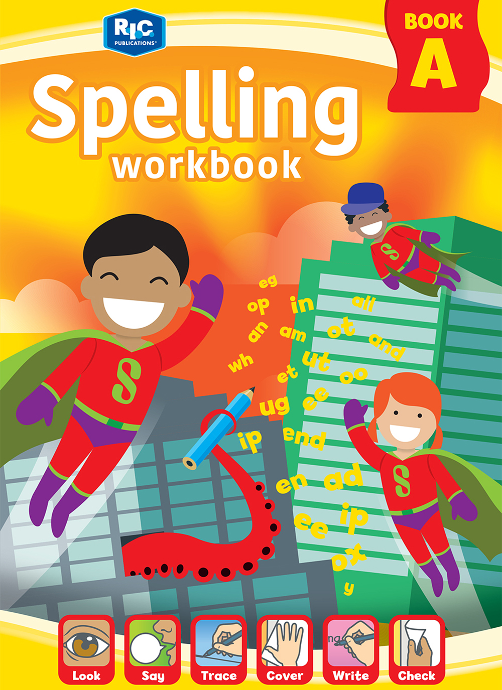 Picture of Spelling workbook interactive Book A – Ages 5–6