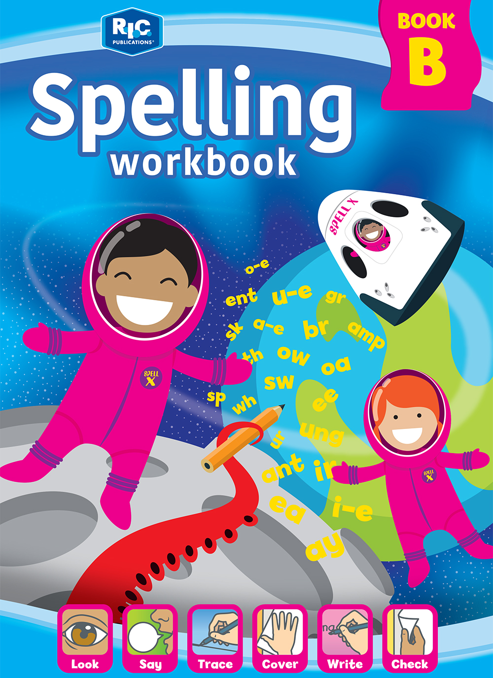 Picture of Spelling workbook interactive Book B – Ages 6–7