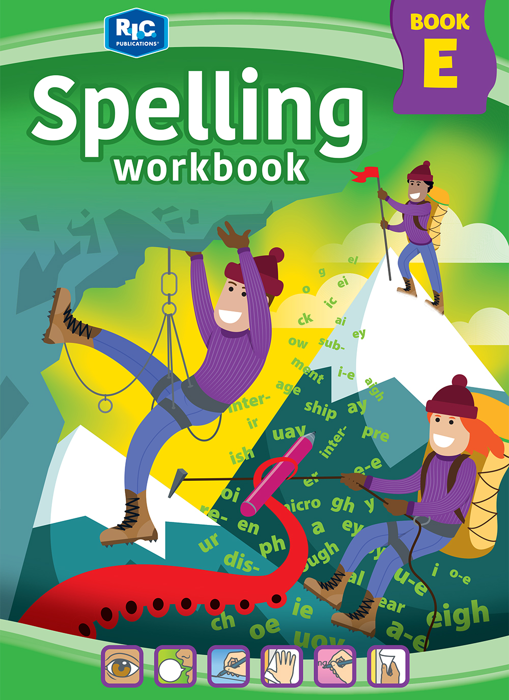 Picture of Spelling workbook interactive Book E – Ages 9–10