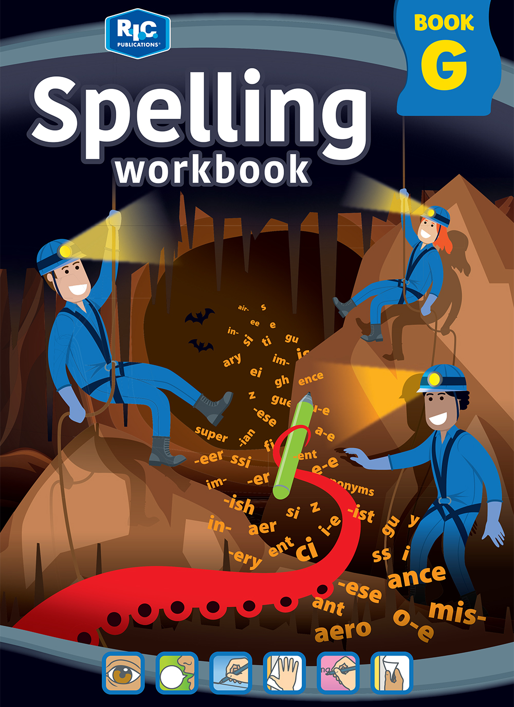Picture of Spelling workbook interactive Book G – Ages 11–12