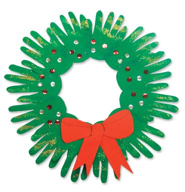 Small Hands Christmas Wreath