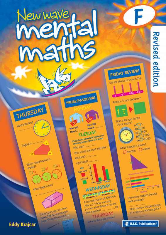 New Wave Mental Maths - Book F